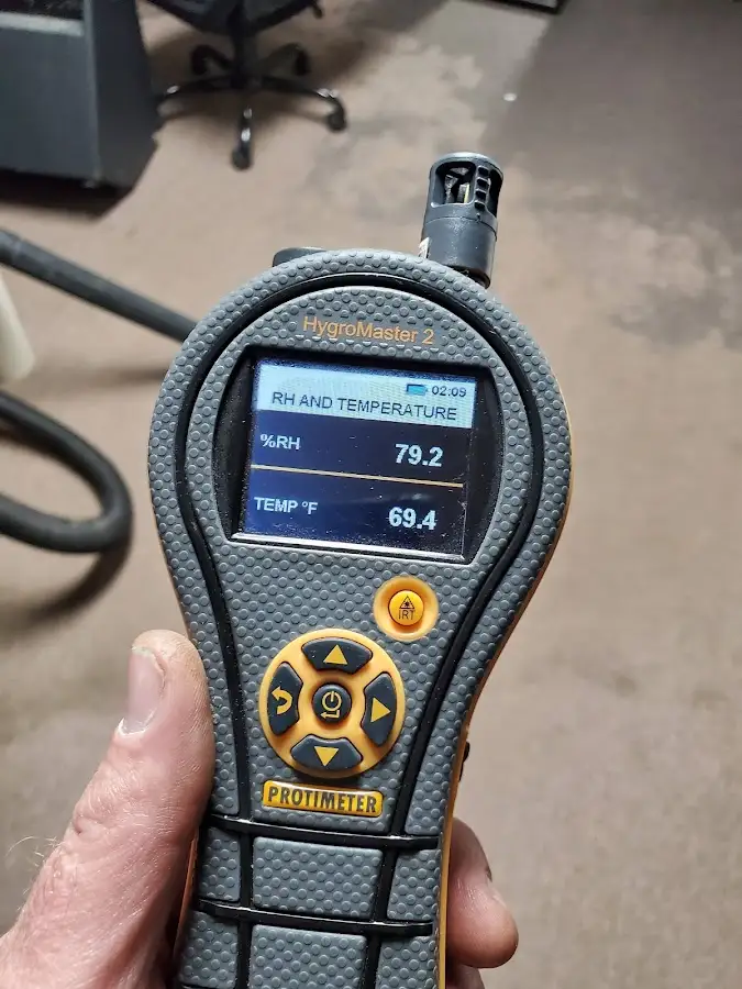 Moisture meter humidity assessment for Fire & Smoke Damage Restoration in North Branch